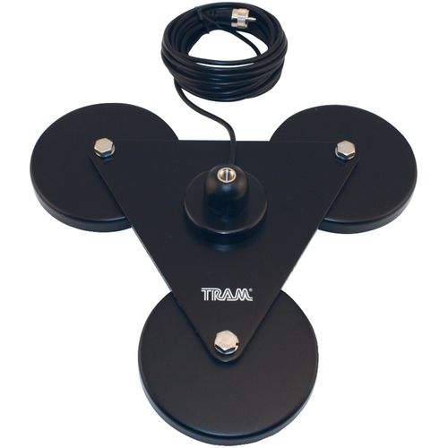 TRAM 269 Triple 5"" Magnet CB Antenna Mount