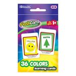 Bazic Colors Preschool Flash Cards (36/Pack) Case Pack 72