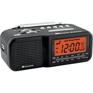 Alarm Clock Weather Alert Radio