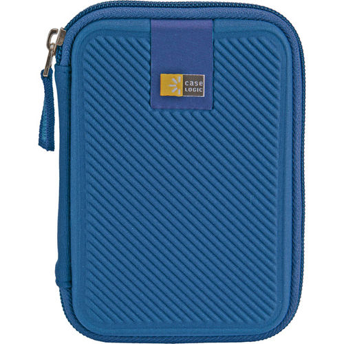 Dark Blue Portable Hard Drive Case