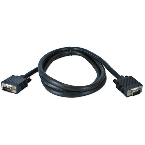 15FT PREMIUM VGA HD15 M/MTRI SHIELDED BLACK CABLE