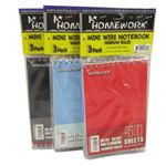 Memo Wire Note Books - 4""x6"" - 50 Sheet - 3 Pack Case Pack 48