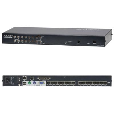 16-Port CAT5 KVM Switch