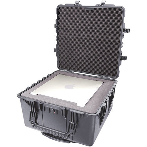 1640 Transport Case With Foam-Black