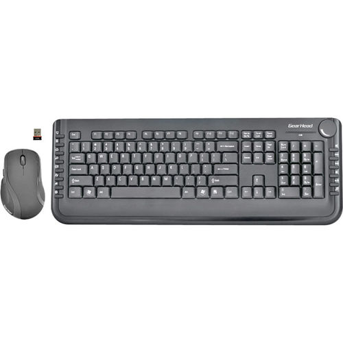2.4GHz Wireless Multimedia Desktop with Laser Scroll Mouse