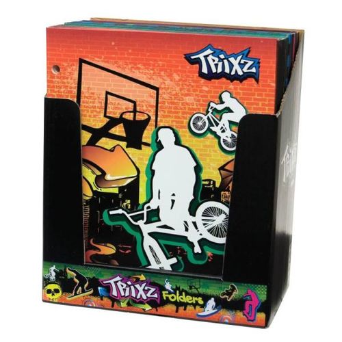 Trixz Extreme Sports Portfolio Folder Case Pack 96