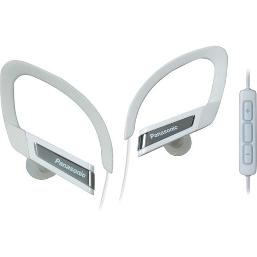 White In-Ear Clip Earphone with iPod/iPhone Remote and Mic