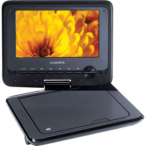 7"" Swivel Widescreen Portable DVD Player Package System