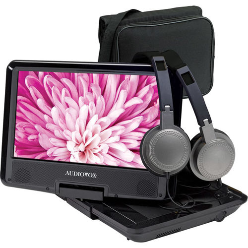 9"" Swivel Widescreen Portable DVD Player Package System