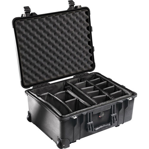 Black 1560 Hard Case With Padded Dividers