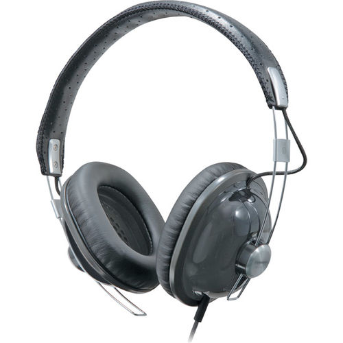 Black Retro-Style Monitor Headphones