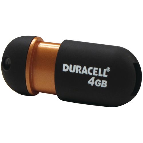 DURACELL DU-ZP-04G-CA-N3-C Capless USB 2.0 Pen Drive (4GB)