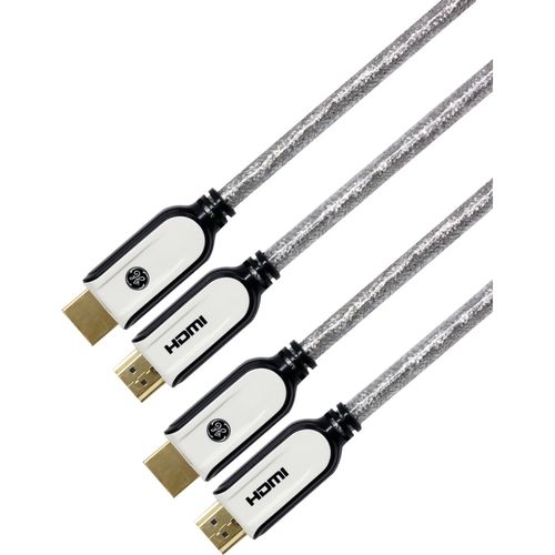 GE 87704 High-Speed HDMI(R) Cable with Ethernet, 6 ft