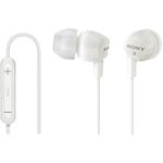 SONY DREX12IP/WHI EX Earbuds with Microphone (White)