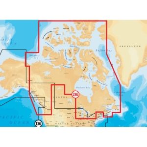 MAP, CANADA & SE ALASKA
