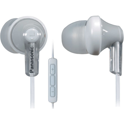 Earbud with Remote and Mic for iPod  - White