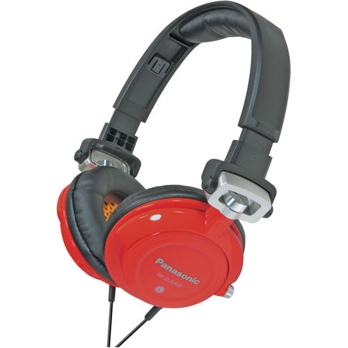 DJ Street Model Headphones - Red