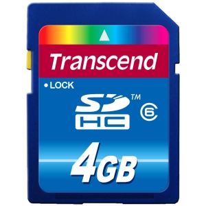SECURE DIGITAL, 4GB SDHC CLASS 6
