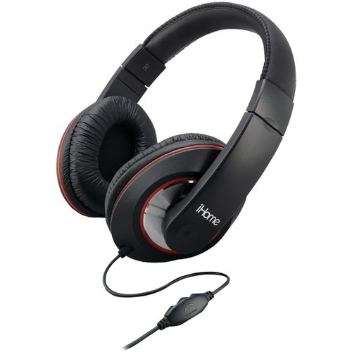 IHOME iB40 Over-The-Ear Headphones with Volume Control
