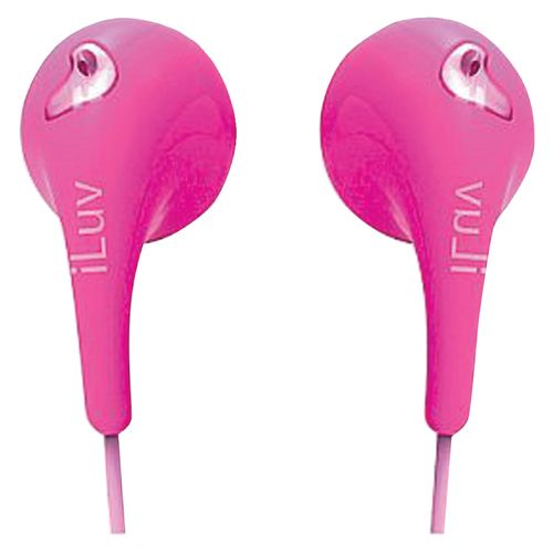 ILUV iEP205PNK Bubble Gum II Earbuds (Pink)