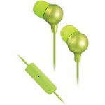 JVC HAFR36G Marshmallow Inner Ear Headphones with Microphone & Remote (Green)