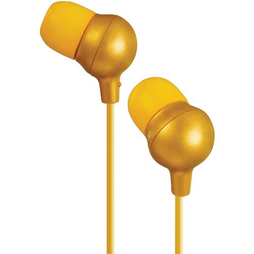 JVC HAFX30D Marshmallow Inner Ear Headphones (Orange)