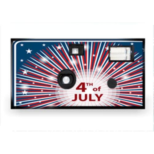 4th of July Disposable Camera Case Pack 10