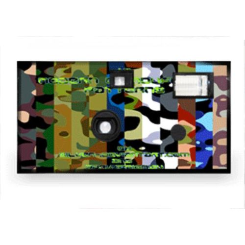 Camouflage Disposable Camera Case Pack 10