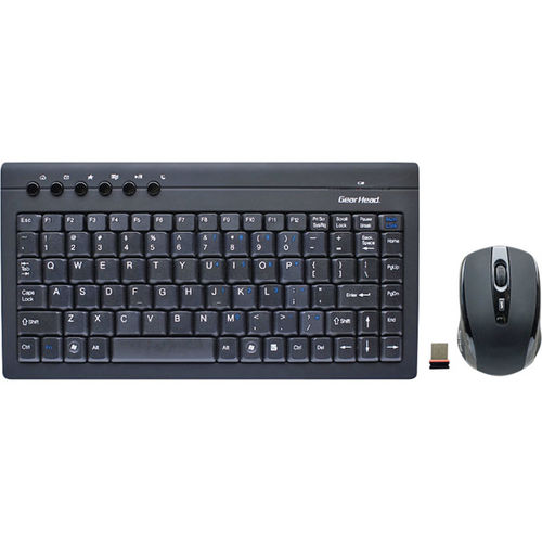 2.4GHz Mini Wireless Desktop with Optical Mouse