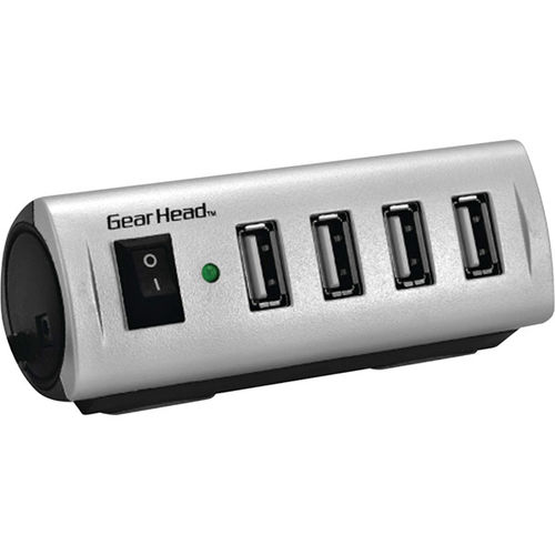 USB 2.0 4-Port Hub with Energy Saving Switch Without AC adapter