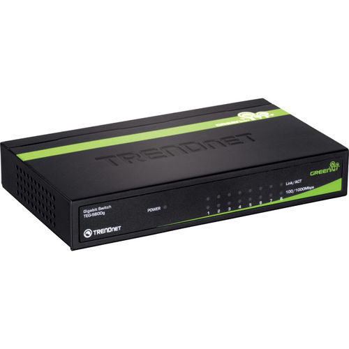 8-Port Gigabit GREENnet Switch