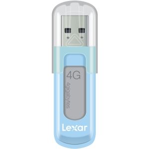 USB DRIVE, 4GB, JUMPDRIVE V10,LTBLUE