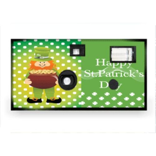 St.Patrick's Day Disposable Camera Case Pack 10