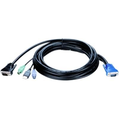 10ft 4 in 1 PS2 USB KVM Cable