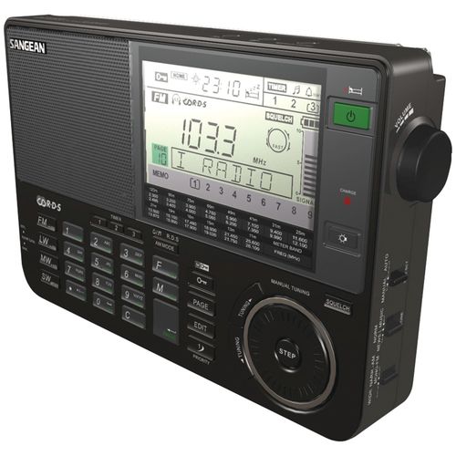 SANGEAN ATS-909X-BK Professional Multi-Band AM/FM/SW Receiver (Black)