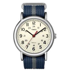 TIMEX WEEKENDER SLIP THRU NAVY/GRAY WATCH