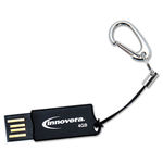 Micro USB 2.0 Flash Drive, 4 GB, Black