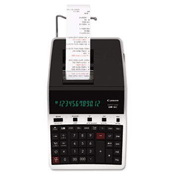MP27-MG Green Concept Two-Color Printing Calculator, 12-Digit Fluorescent
