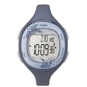 TIMEX HEALTH TRACKER WATCH BLUE/GRAY FLOWER