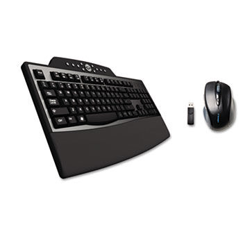 Pro Fit Comfort Desktop Set, Wireless, Black