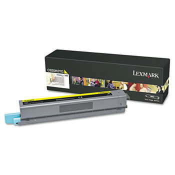 C925H2YG High-Yield Toner, 7,500 Page-Yield, Yellow
