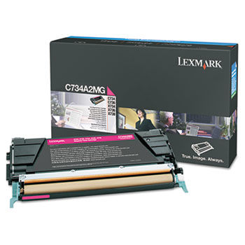C734A2MG Toner, 6000 Page-Yield, Magenta