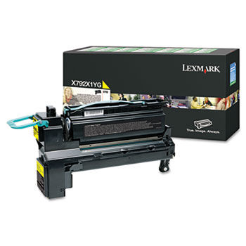 X792X1YG Extra High-Yield Toner, 20,000 Page-Yield, Yellow