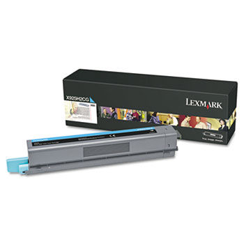 X925H2CG High-Yield Toner, 7,500 Page-Yield, Cyan