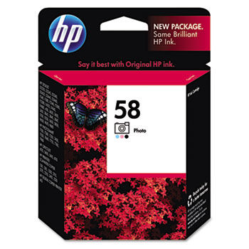 C6658AN (HP 58) Ink, 140 Page-Yield, Tri-Color