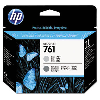 CH647A (HP 761) Printhead, Dark Gray, Gray