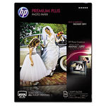 Premium Plus Photo Paper, 80 lbs., Soft-Gloss, 8-1/2 x 11, 50 Sheets/Pack