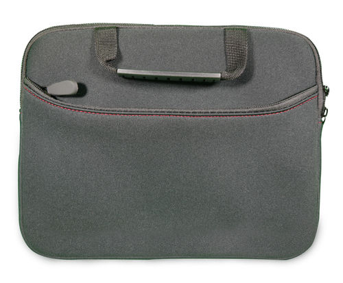 Tajio Carrying Case for Ipad, Ipad 2 and Ipad 3 with Zippered Front Pocket - Black