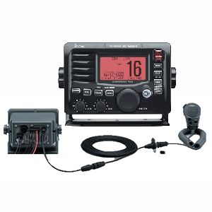 ICOM M504A-71 VHF W/REMOTE MIC - BLACK