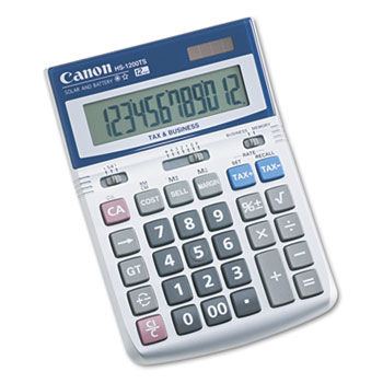 HS1200TS Minidesk Calculator, 12-Digit LCD